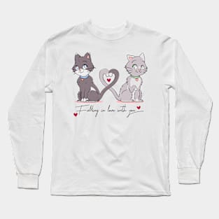 Falling In Love with you Long Sleeve T-Shirt